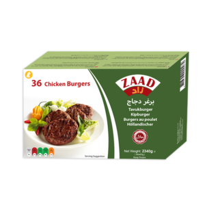 Zaed 36 chicken burger - 2340g