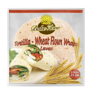 Bake zone tortilla wheat