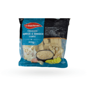 Crown farm garlic & ginger cubes - 400g