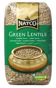 Natco Green lentils  - 500g