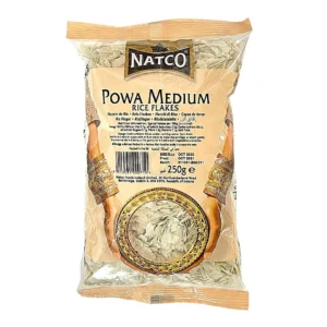 Nateo powa medium rice flakes - 250g