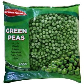 Crown farm green peas  - 800g