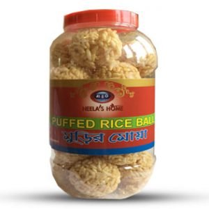 Neelas home flattened rice ball